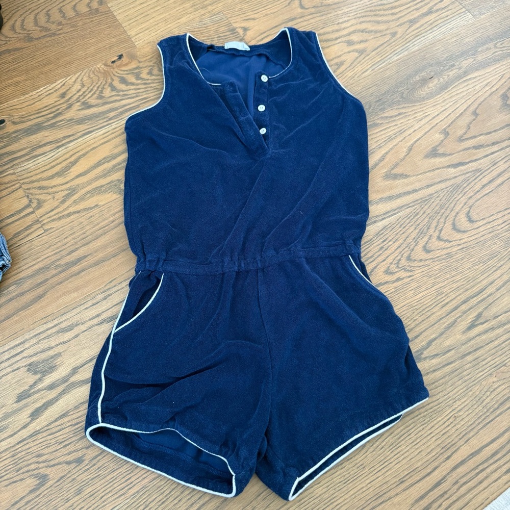 Minnow terry romper